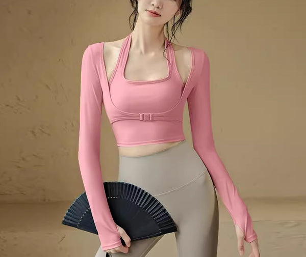 Two-piece sports bra top (preorder/ 4 colours)