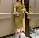 Vera shirt and skirt set (ready stock in top (M) & bottom (S))