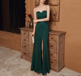 Phyllis gown (ready stock in green (M) / 5 colours)