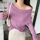 Rene top (ready stock/ 6 colours)
