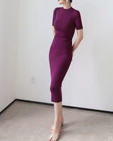 Welma knit dress (preorder/ 2 colours)