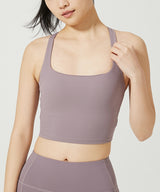 Criss Cross Back Sports Bra (ready stock in yellow (S&M) and rose (M)/ 5 colours)