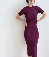 Welma knit dress (preorder/ 2 colours)