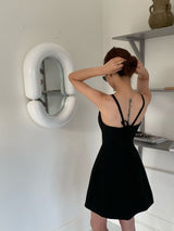 Ballad dress (ready stock in black (S&M)/ 2 colours)