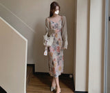 Monet dress (ready stock in short (M)/ 2 lengths)